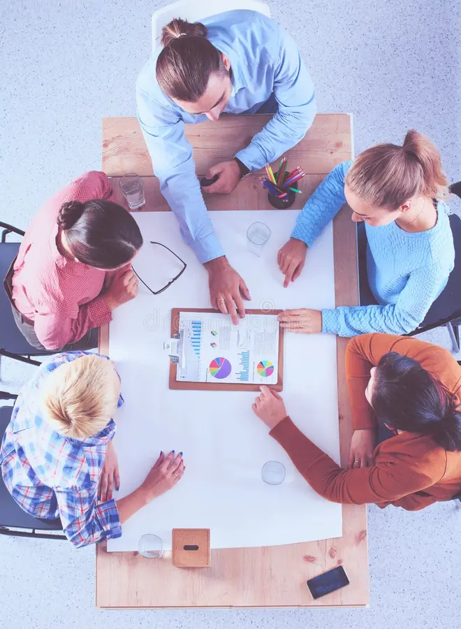 Lightworks Consulting team meeting